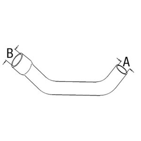 Aftermarket Radiator hose Fits Case/International Models Listed Below 401426R1